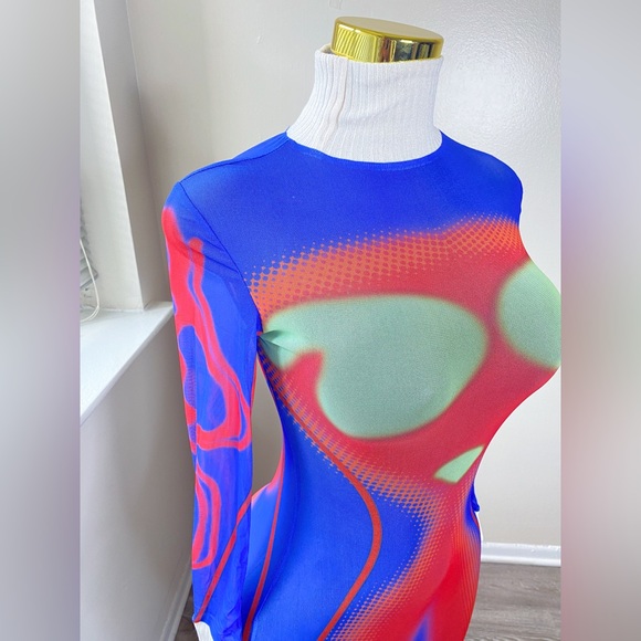 Sheer MIDI Dress - Picture 12 of 15